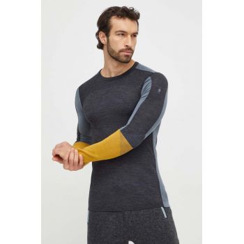 Smartwool longsleeve funcțional Intraknit Thermal Merino culoarea gri