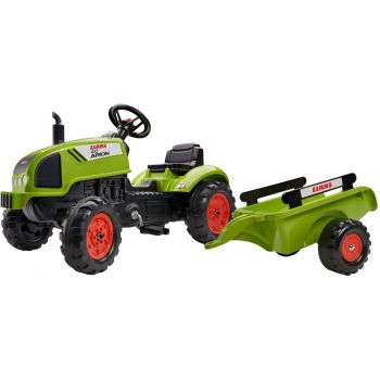 Jucarie Tractor Pentru Copii Cu Pedale Si Remorca 2041C