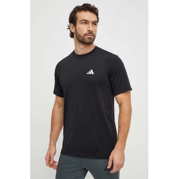 adidas Performance tricou de antrenament Train Essentials culoarea negru, uni IC7413