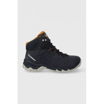 Mammut pantofi Nova IV Mid GTX femei, culoarea albastru marin