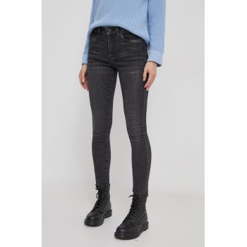 Pepe Jeans jeansi femei, culoarea gri