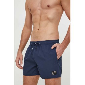 HUGO pantaloni scurti de baie culoarea albastru marin