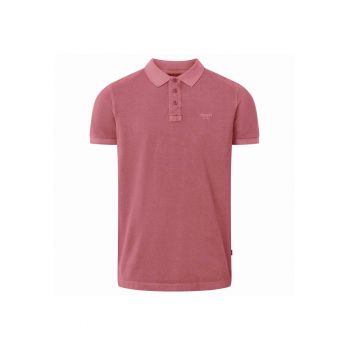 Tricou polo regular fit de bumbac Ambrosio