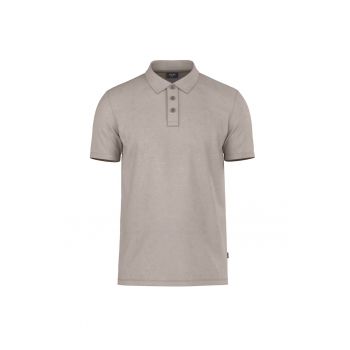 Tricou polo regular fit de bumbac Ambrosio