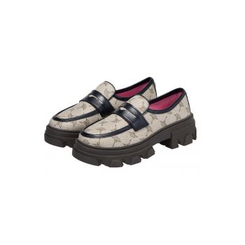 Pantofi loafer din piele cu model Marzzolino Camy