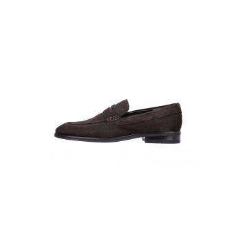 Pantofi loafer din piele intoarsa Velluto Kleitos Flex de firma originali