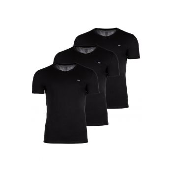 Set de tricouri cu decolteu in V Michael - 3 piese