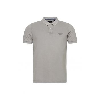 Tricou polo cu broderie logo Destroy