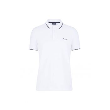 Tricou polo cu detaliu logo Agnello 11667