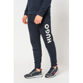 Pantaloni de trening de bumbac cu imprimeu logo Dutschi