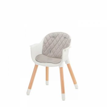 Scaun de masa 2 in 1 Kinderkraft Sienna grey ieftin