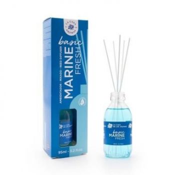 Odorizant de camera cu betisoare de rattan Basic miros Marine 95ml