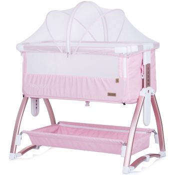 Patut Co-Sleeper Chipolino Baby Boss blush