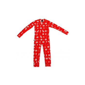 Pijama lunga cu tematica de Craciun