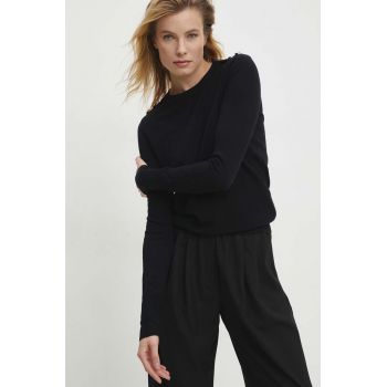 Answear Lab pulover femei, culoarea negru, light de firma original