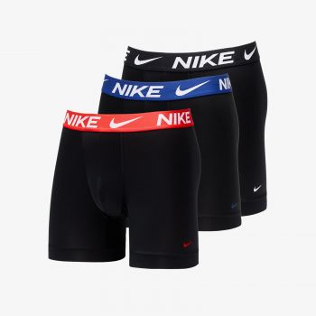 Nike Dri-FIT Essential Micro Boxer Brief 3-Pack Black/ Iren Red WB/ Deep Royal WB/ Black WB la reducere