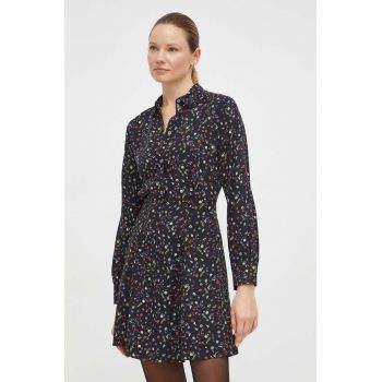 PS Paul Smith rochie culoarea negru, mini, evazati