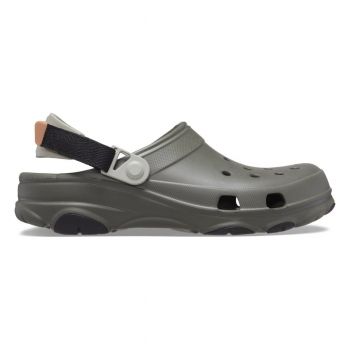 Saboti Crocs Classic All-Terrain Clog Verde - Dusty Olive/Multi de firma originali