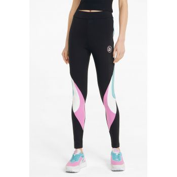 Colanti tight fit cu accente colorblock SWxP