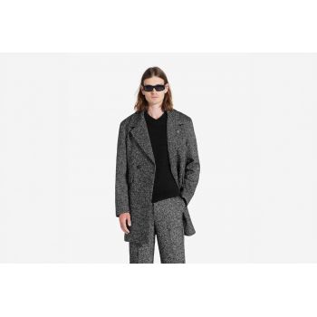 Double Breasted Overcoat la reducere