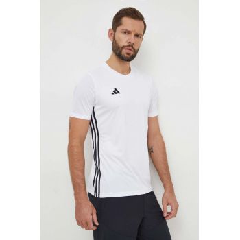 adidas Performance tricou de antrenament Tabela 23 culoarea alb, cu imprimeu H44526