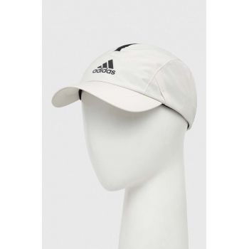 adidas șapcă culoarea bej, cu imprimeu  IN2421