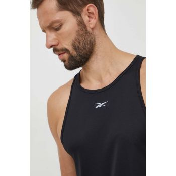 Reebok tricou de alergare culoarea negru