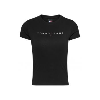 Tricou slim fit de bumbac organic