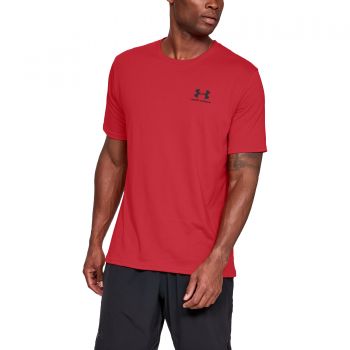 Under Armour Sportstyle Lc SS Red/ Black la reducere