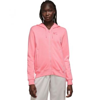 Bluza cu Fermoar Nike W Nsw AIR fleece hoodie full zip ieftina