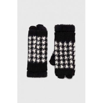 Answear Lab mănuși de lână culoarea negru de firma originale