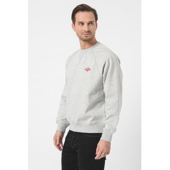 Bluza de trening relaxed fit cu maneci raglan