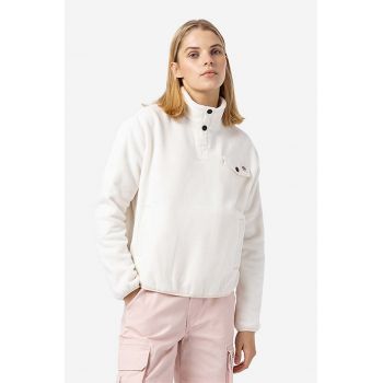 Dickies bluză Port Allen Fleece femei, culoarea bej, uni DK0A4XHMECR-cream de firma original