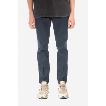 Dickies pantaloni 874 Work Pant bărbați, culoarea bleumarin, mulata DK0A4XK8DNX-navy de firma originali