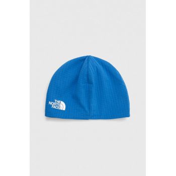 The North Face caciula Dot Knit din tesatura neteda