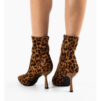 Botine dama Jak Animal Print ieftine