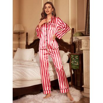 Pijama dama satin Calsin ADCP0186 Adictiv de firma originale