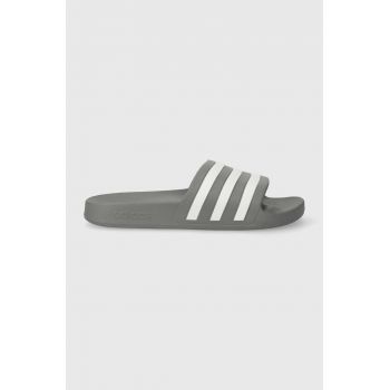 adidas papuci Adilette culoarea gri F35538