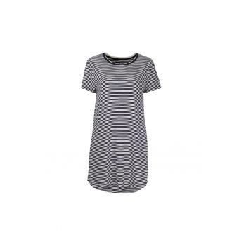 Rochie-tricou de pijama - in dungi la reducere