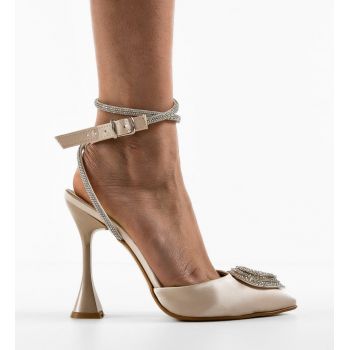 Pantofi dama Tabakan Bej