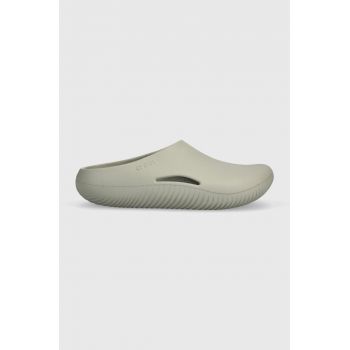 Crocs papuci Mellow Clog culoarea gri 208493