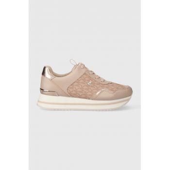 MICHAEL Michael Kors sneakers Raina culoarea roz, 43R4RNFSAB la reducere