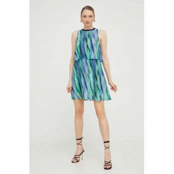 Armani Exchange rochie mini, evazati