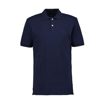 Tricou polo cu broderie logo discreta