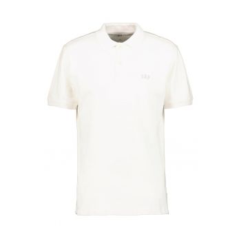 Tricou polo cu broderie logo discreta