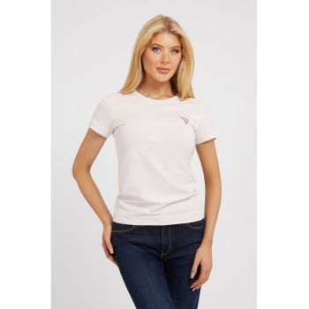 Tricou slim fit cu logo
