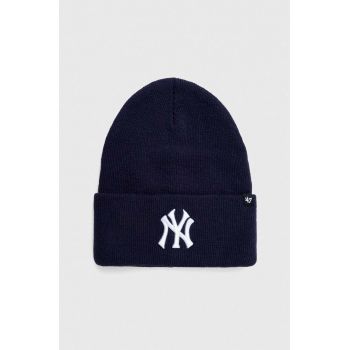 47brand caciula MLB New York Yankees Haymaker culoarea albastru marin