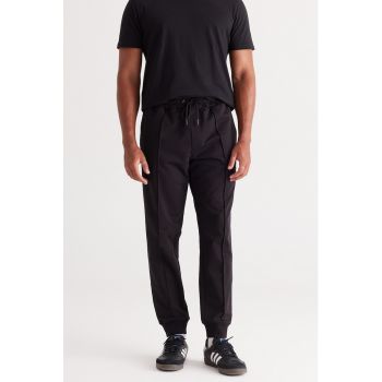 Pantaloni de trening cu snur de ajustare in talie