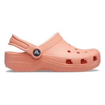 Saboți Crocs Classic Toddlers New clog Galben - Papaya