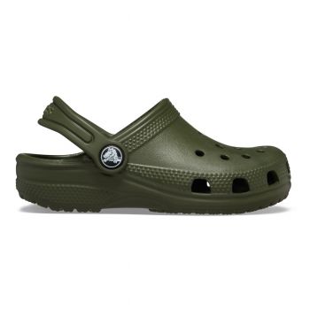 Saboți Crocs Classic Toddlers New clog Verde - Army Green de firma originali